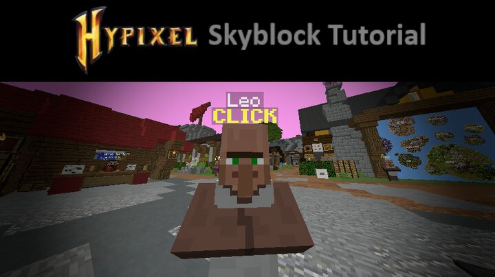 How To Play Hypixel Skyblock [2] - Exploring The Village intérieur Hypixel Forums