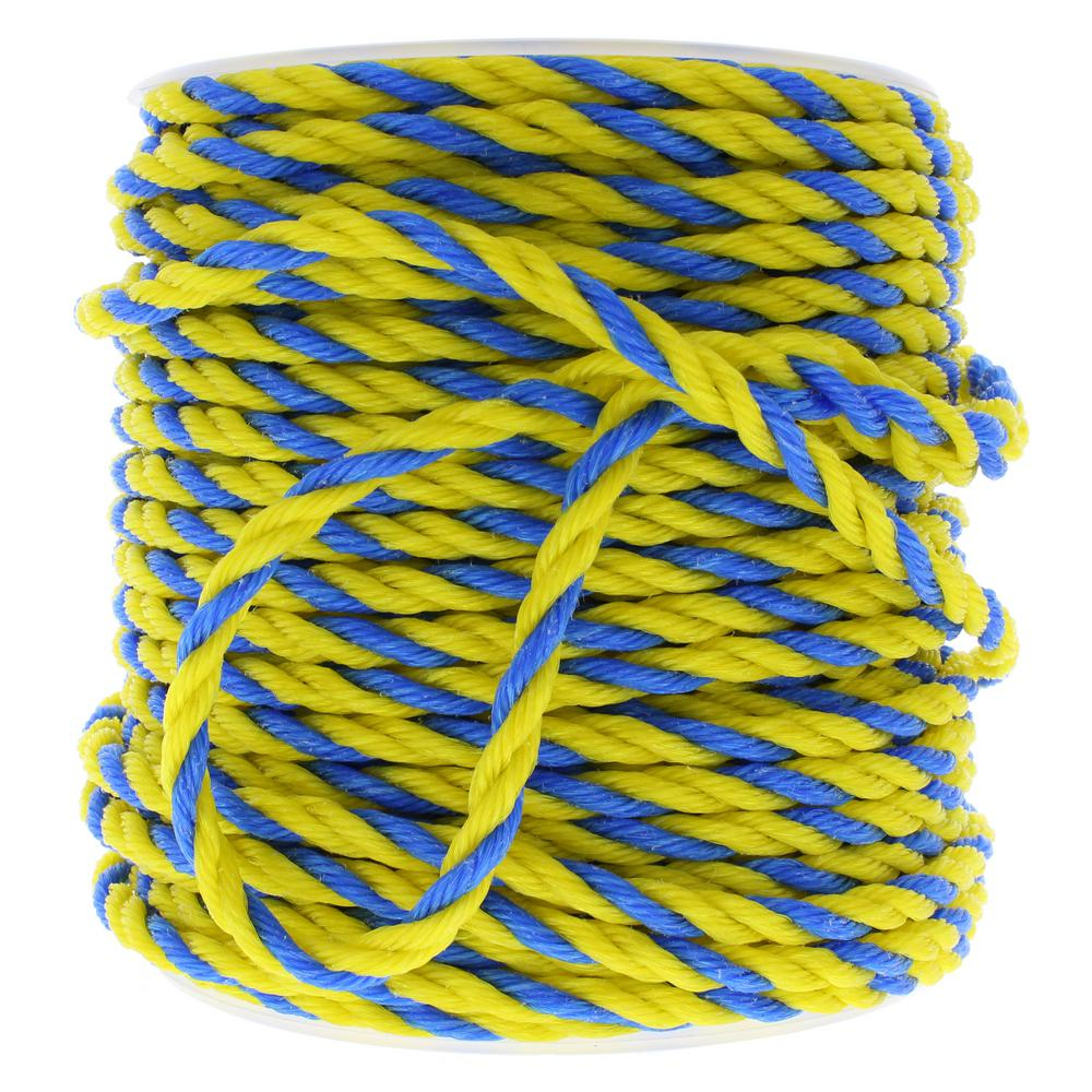 Ideal 3/8 In. X 250 Ft. Pro-Pull Polypropylene Rope-31-844 encequiconcerne Home Depot Rope