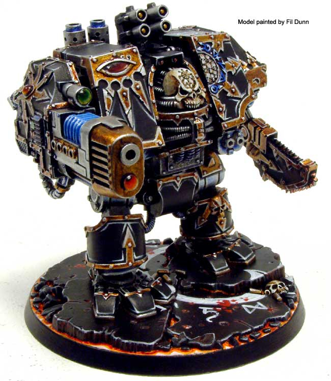 Image - Black Legion Dreadnought - Warhammer 40K Wiki serapportantà Warhammer 40K Dreadnought