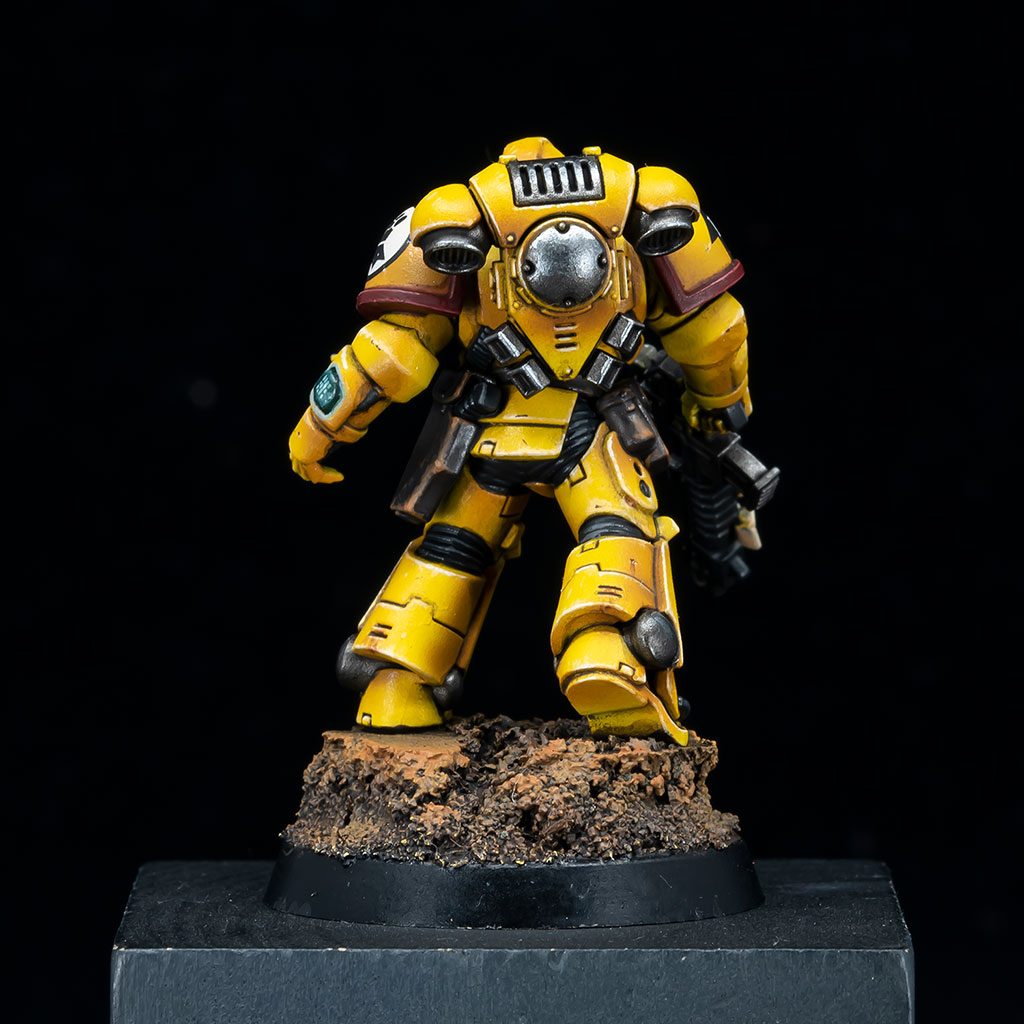 Imperial Fists Intercessor | The Mighty Brush dedans Imperial Fist