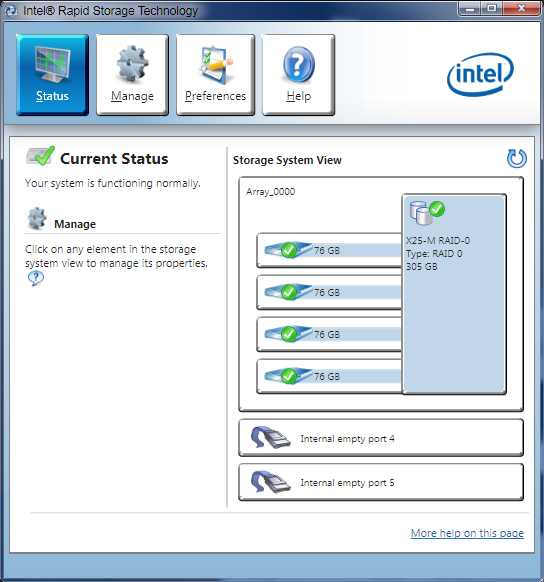 Intel Rapid Storage Technology (Rst) V15.0.2.1044 &gt; 다운로드 à Intel Rapid Storage Technology