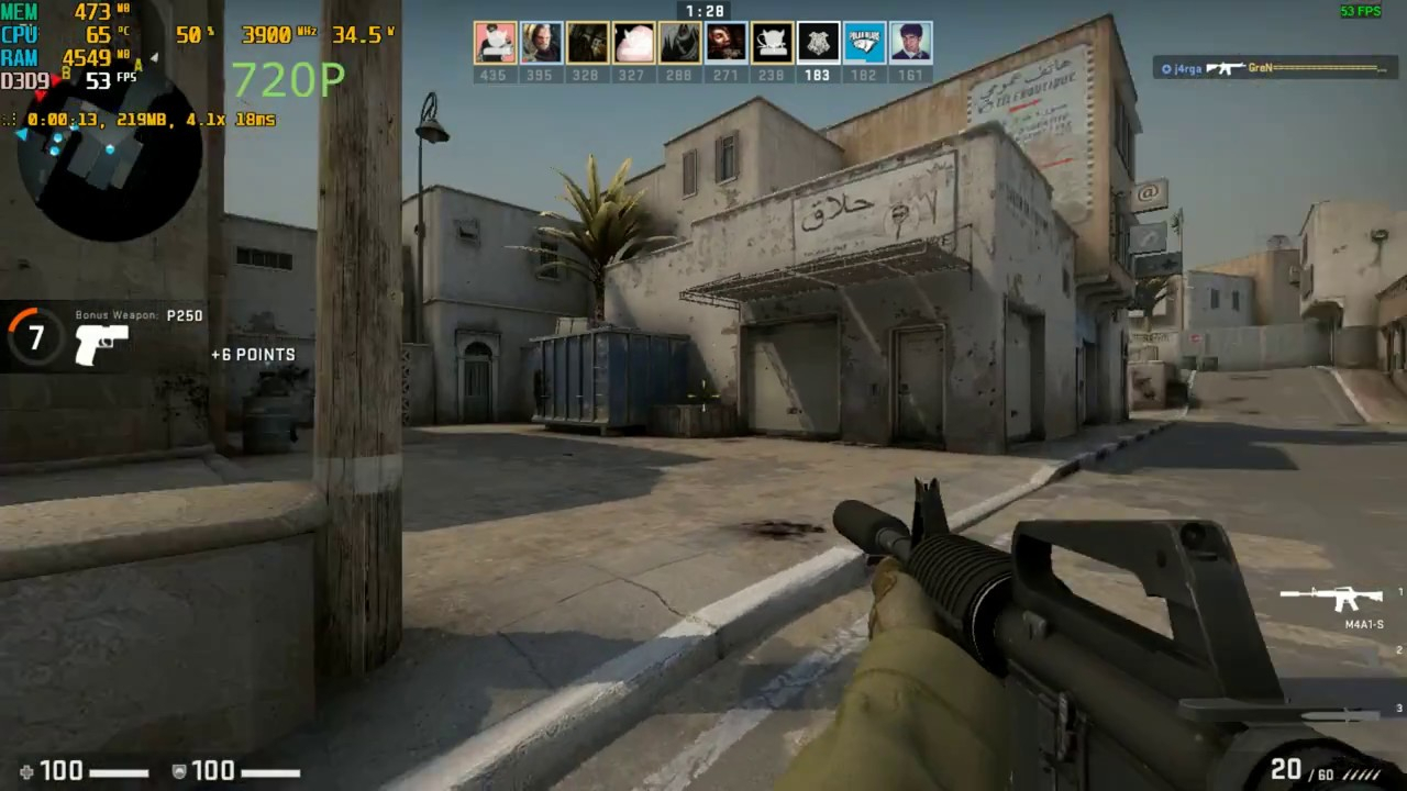 Intel Uhd Graphics 630 Gaming: Cs:go - I5 8500 - 720P avec Intel Uhd Graphics 630