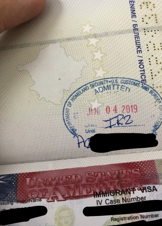 Is This The I-551 Stamp? - General Immigration-Related avec Ir2 Visa