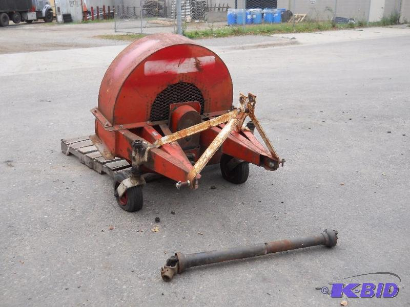 Jacobsen B-40 3Pt Debris And Leaf Blower W/ Pto Shaft concernant How To Remove Pto Shaft From Kubota Tractor