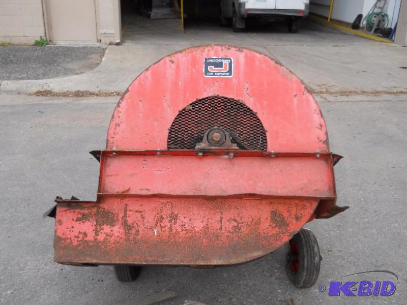 Jacobsen B-40 3Pt Debris And Leaf Blower W/ Pto Shaft destiné How To Remove Pto Shaft From Kubota Tractor