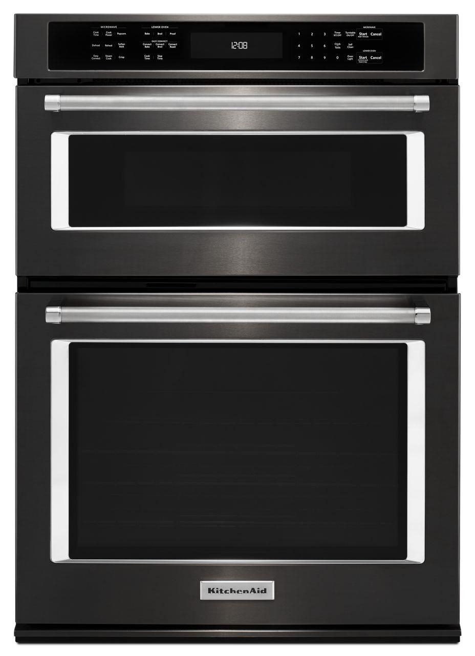 Kitchenaid Koce500Ebs 30" 5.0 Cu. Ft. Convection Oven tout Kitchenaid Microwave