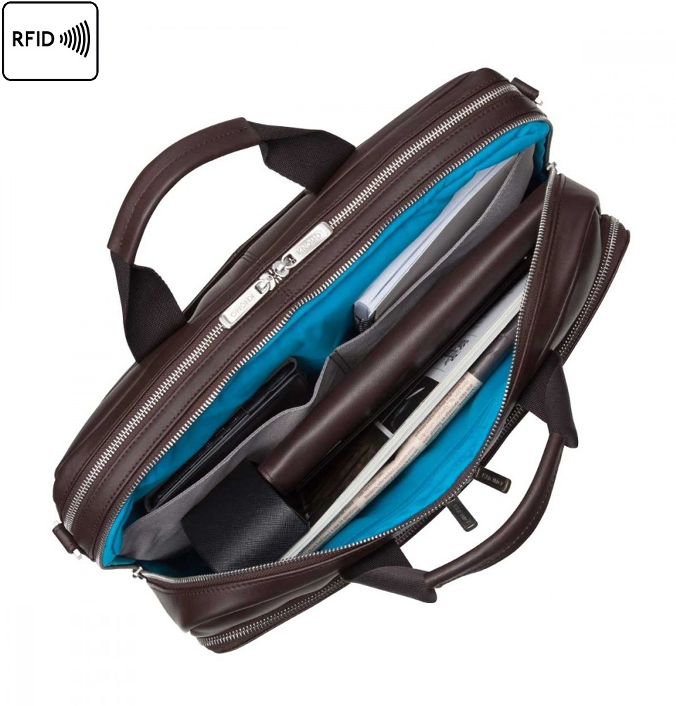 Knomo Amesbury 15.6 Inch Brown | The Perfect Bag For destiné Knomo