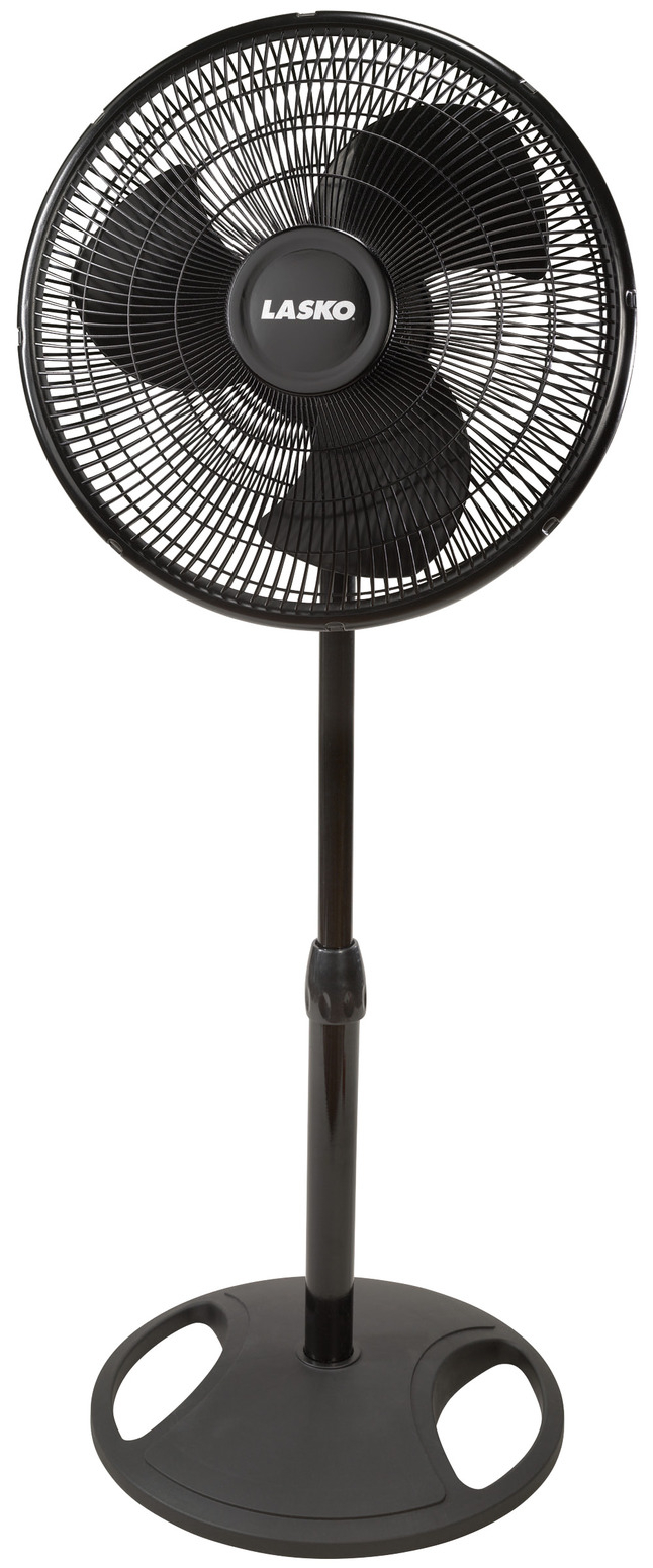 Lasko Adjustable Oscillating Stand Fan, 16 Inch Blade, 18 serapportantà Lasko Oscillating Fan