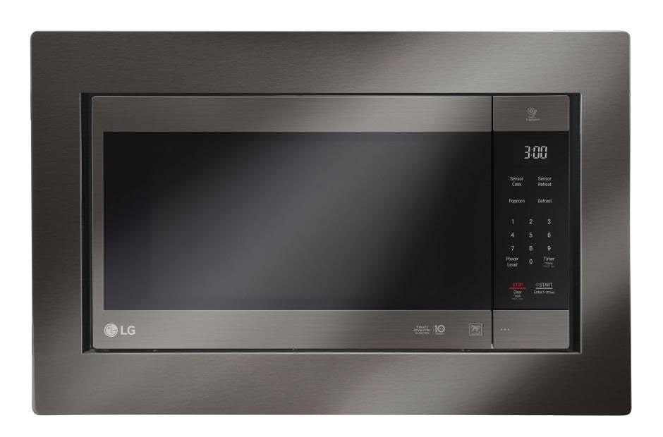 Lg Mk2030Bd: Black Stainless Steel Microwave Trim Kit | Lg Usa à Microwave Trim Kit