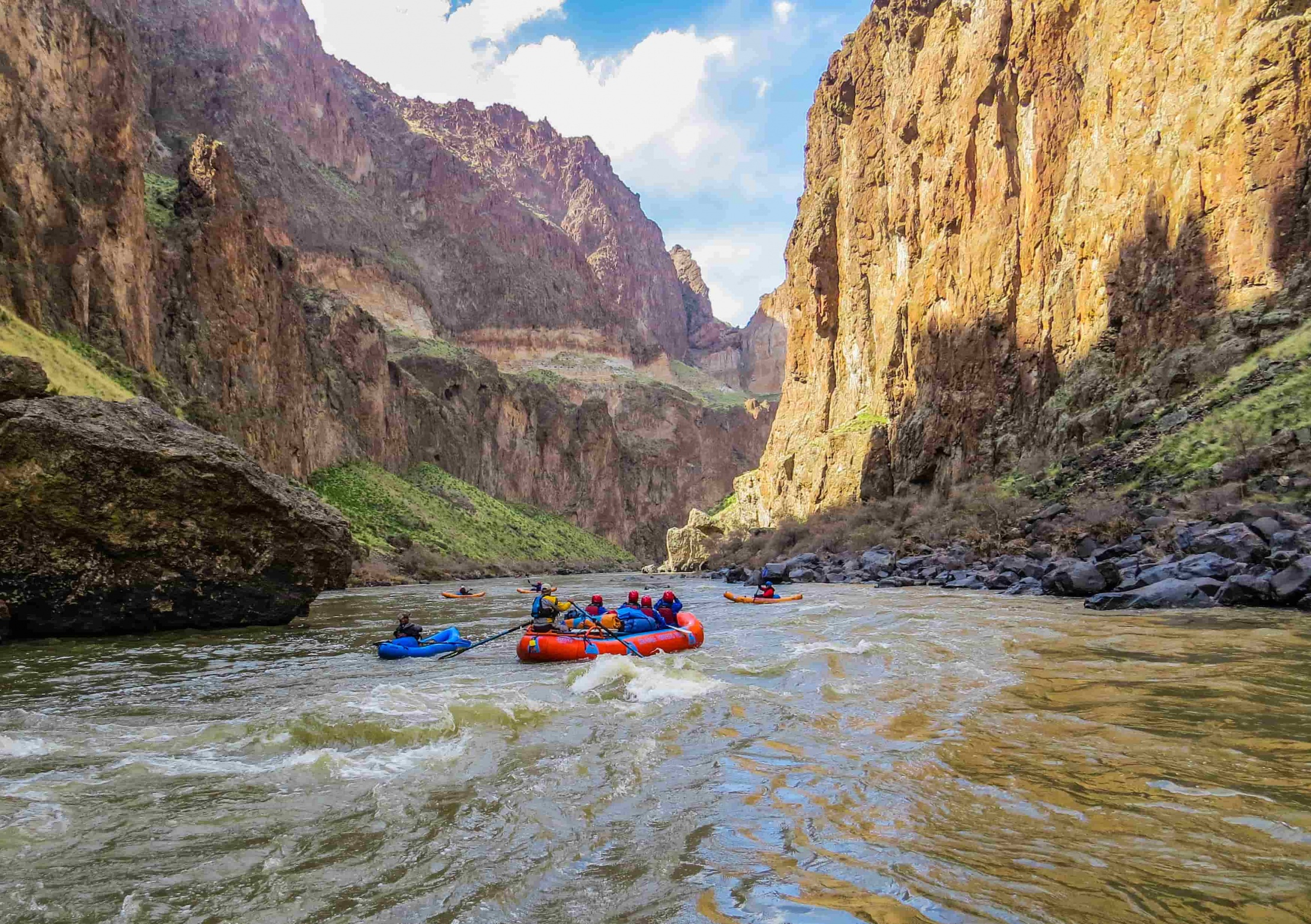 Lower Owyhee River Of Oregon Whitewater Rafting Trips avec Rafting The Owyhee River At Flood Stage