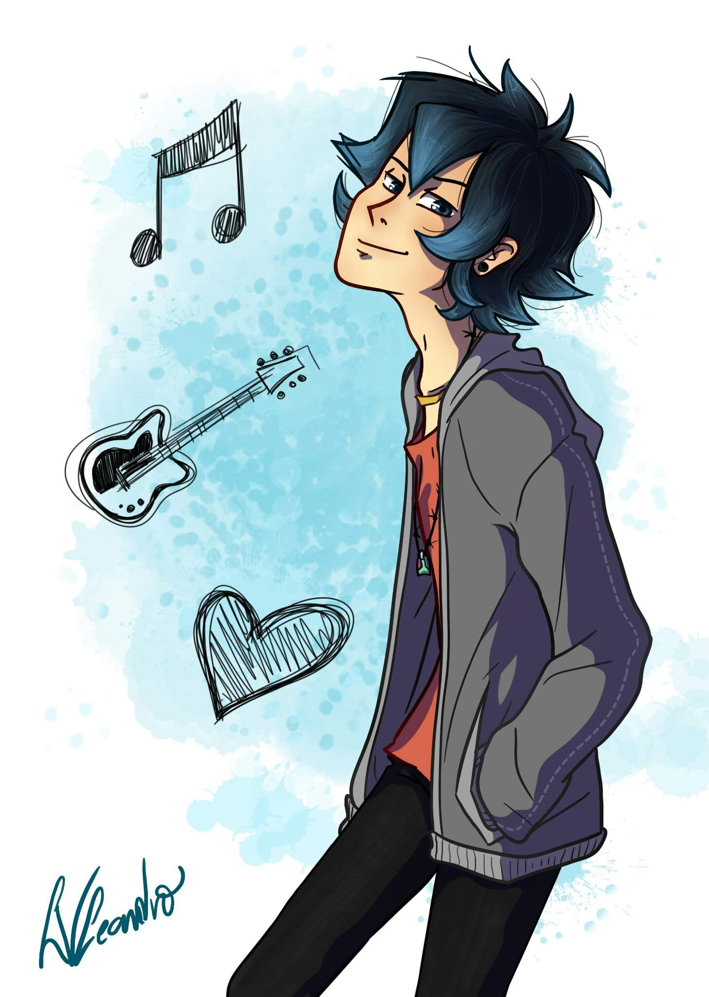 Luka Couffaine Fanart | Miraculous Amino encequiconcerne Luka Miraculous