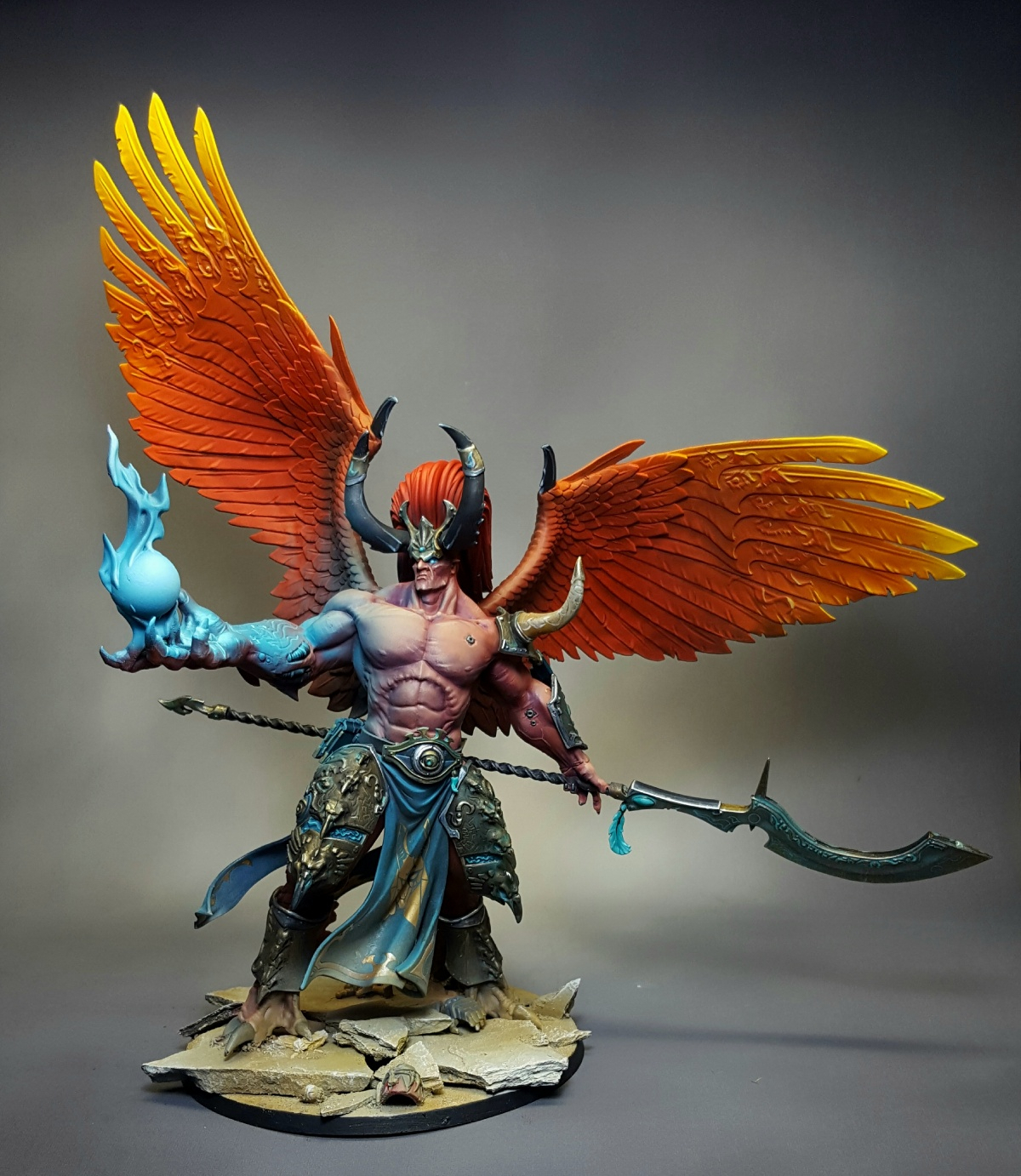 Magnus The Red By Andrew &amp;quot;Drew&amp;quot; Palies · Putty&amp;amp;Paint avec Warhammer 40K Magnus