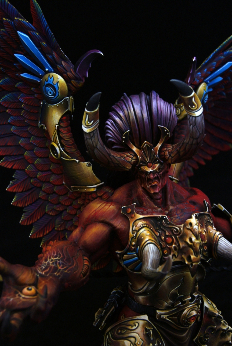 Magnus The Red By Kaha Katarzyna Gorska · Putty&amp;amp;Paint avec Warhammer 40K Magnus