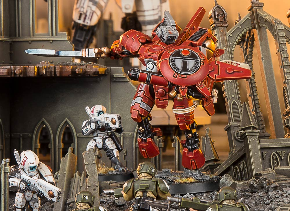 Miniwars: Enclaves Tau Farsight: Reglas Especiales, Armas concernant Tau Farsight