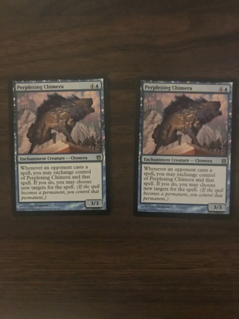 Mtg Perplexing Chimera X2 | Ebay encequiconcerne Chimera Mtg