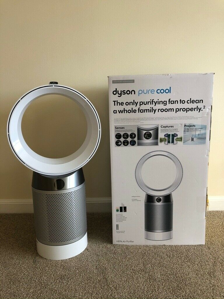 New Dyson Dp04 Pure Cool Air Purifier & Fan (Desk) | In destiné Dyson Pure Hot Cool Air Purifier Black