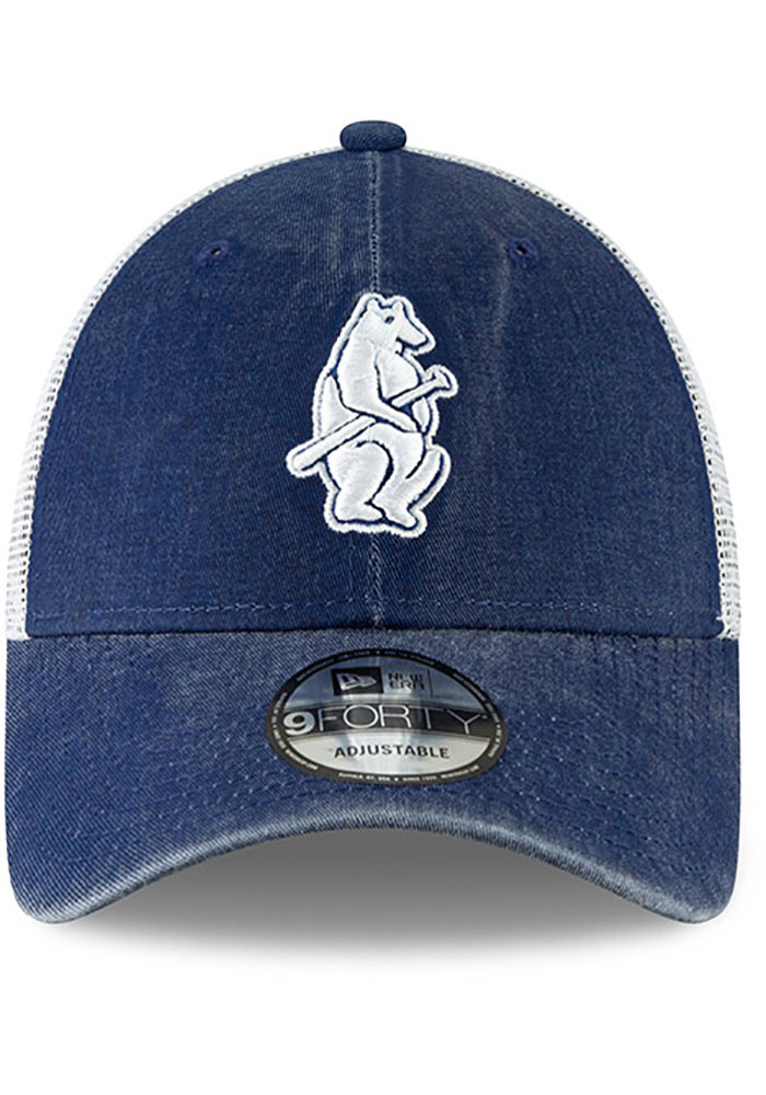 New Era Chicago Cubs Cooperstown Trucker 9Forty Adjustable pour Chicago Cubs Hats