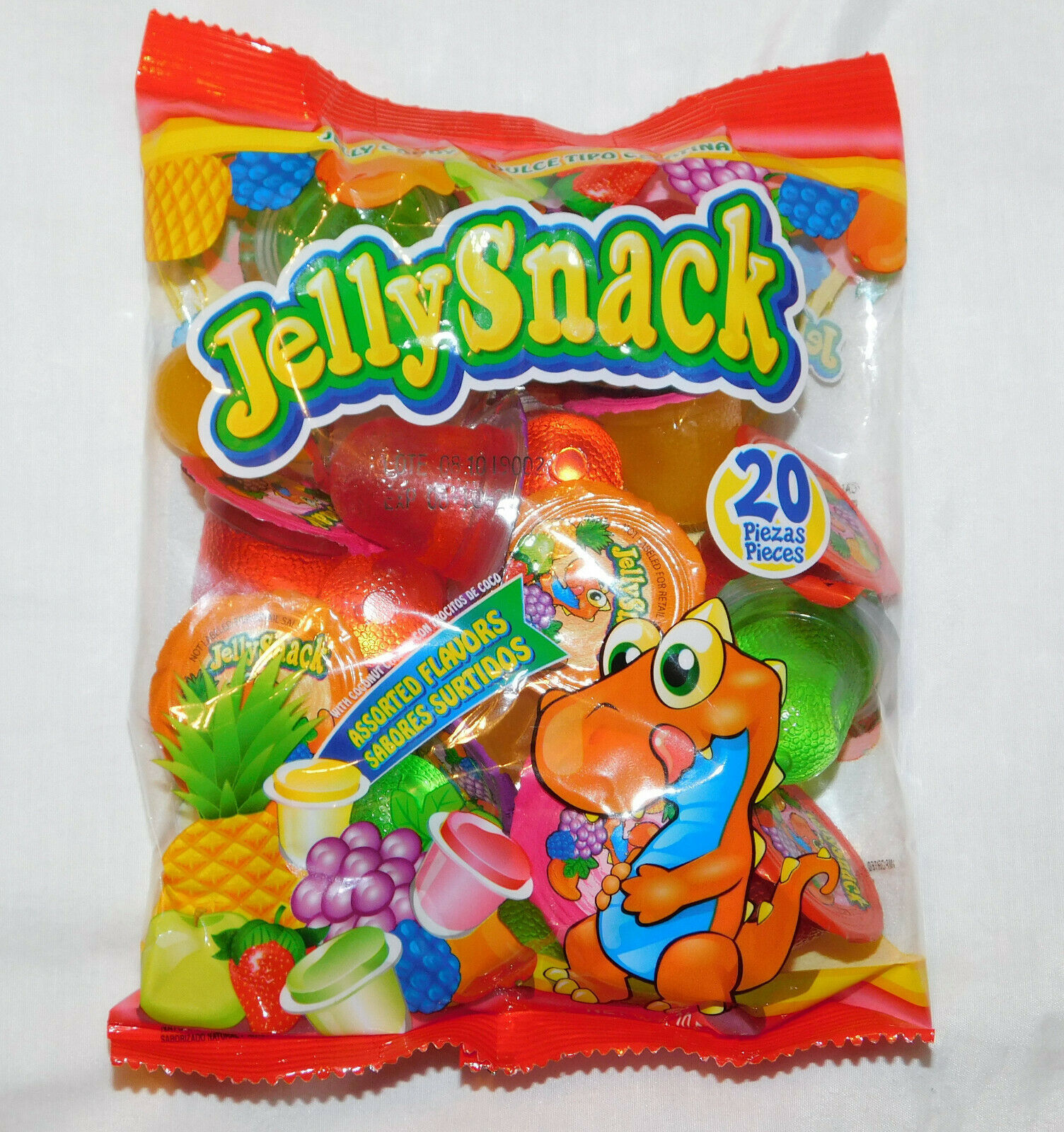 New Jellysnack Fruit Snack Jelly Candy - Tik Tok Challenge pour Tiktok Jelly Sticks