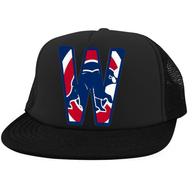 Official Chicago Cubs Cubbie W Logo District Trucker Hat à Chicago Cubs Trucker Hats