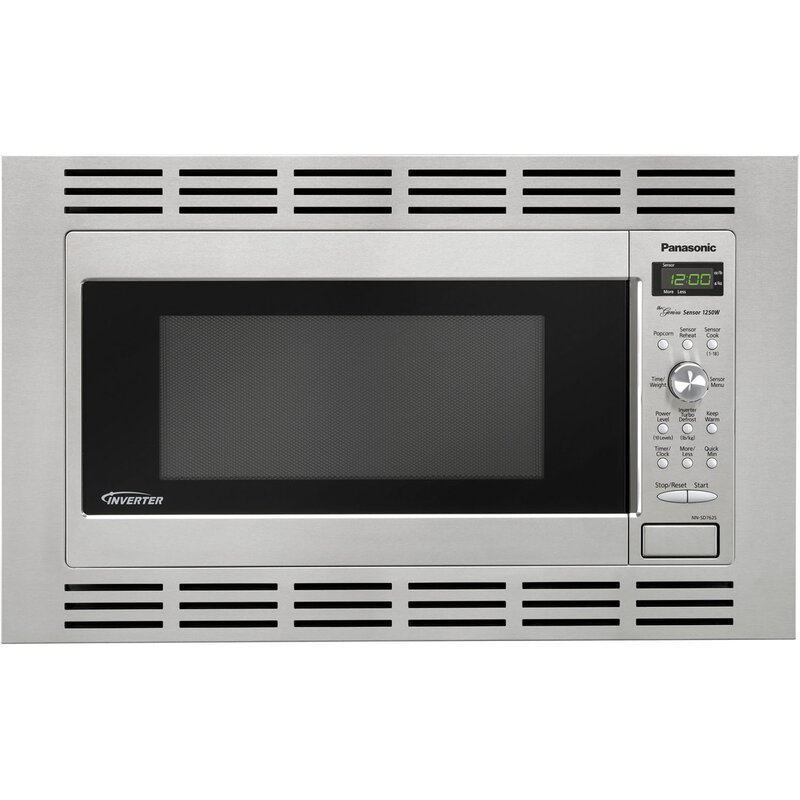 Panasonic 1.2 Cu. Ft. Microwave 27&amp;quot; Stainless Steel Trim à Microwave Trim Kit