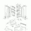Parts For Lg Lfx33975St / 01: Door Parts à Lg Refrigerator Parts