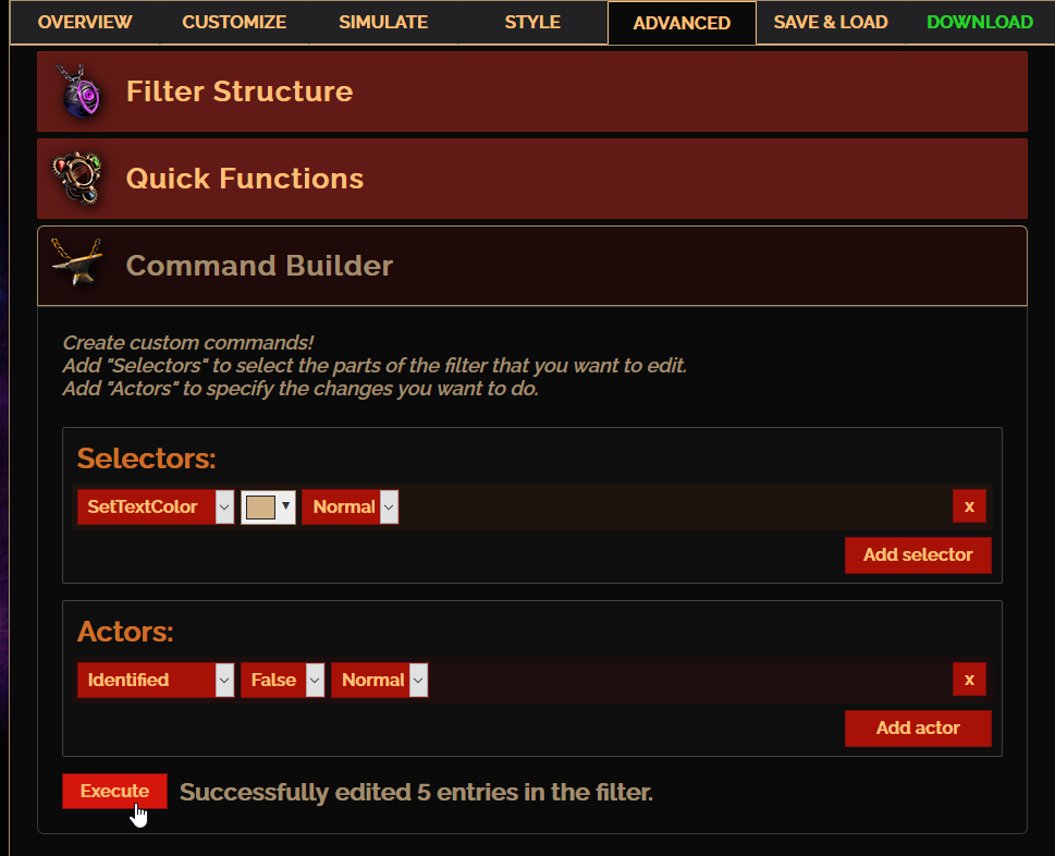 Path Of Exile Filterblade Advice Needed : Pathofexile tout Filterblade