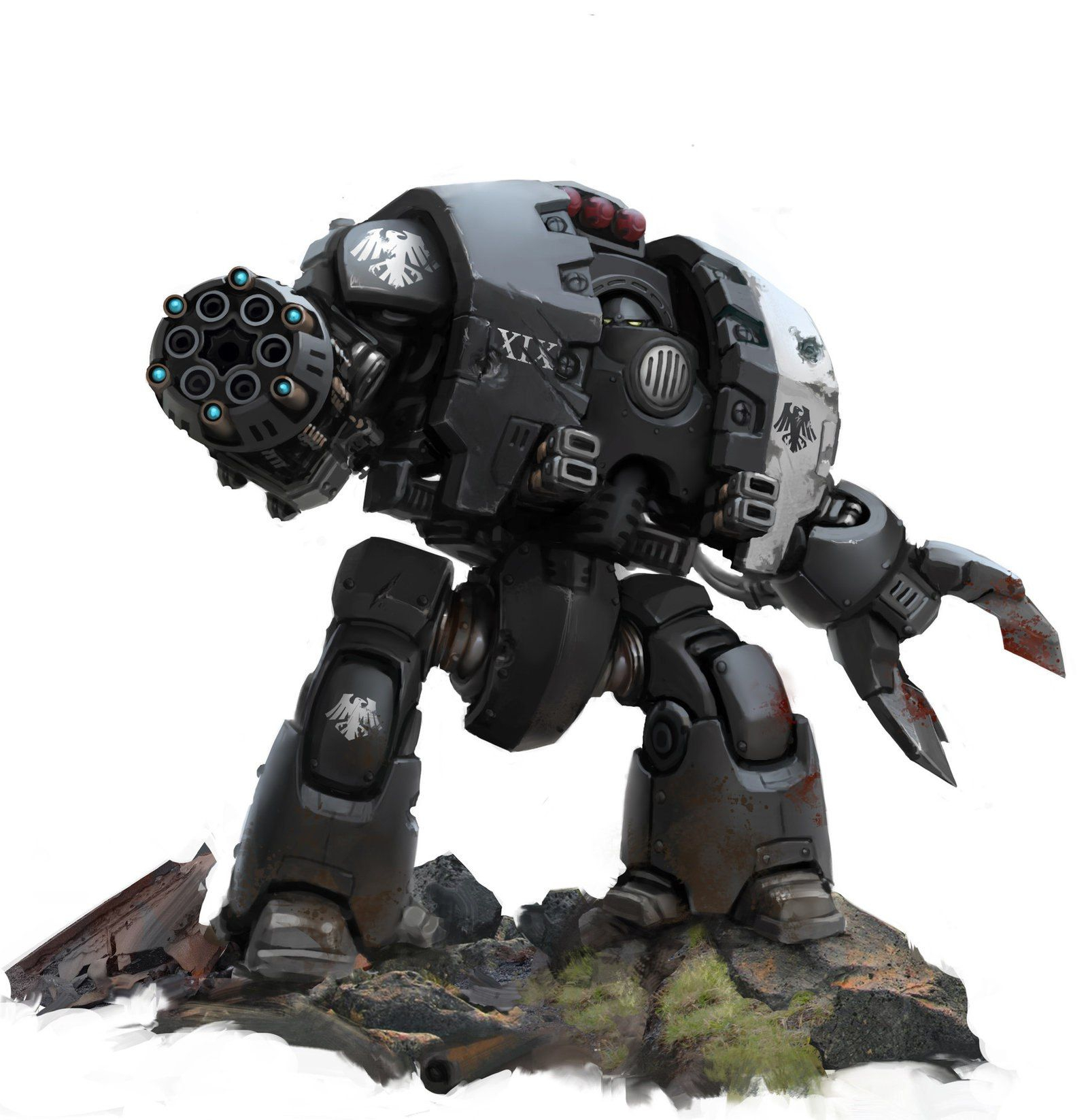 Pin By Lyon Jonson On Warhammer 40K | Warhammer, Raven tout Dreadnought 40K