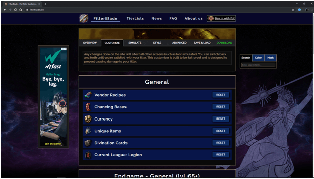 Poe Loot Filter 3.7 Guide - Progametalk pour Poe Filterblade