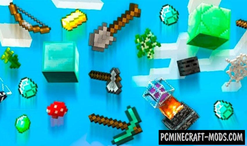 Random Items Rain Data Pack For Minecraft 1.16.5, 1.16.4 serapportantà Minecraft Data Packs