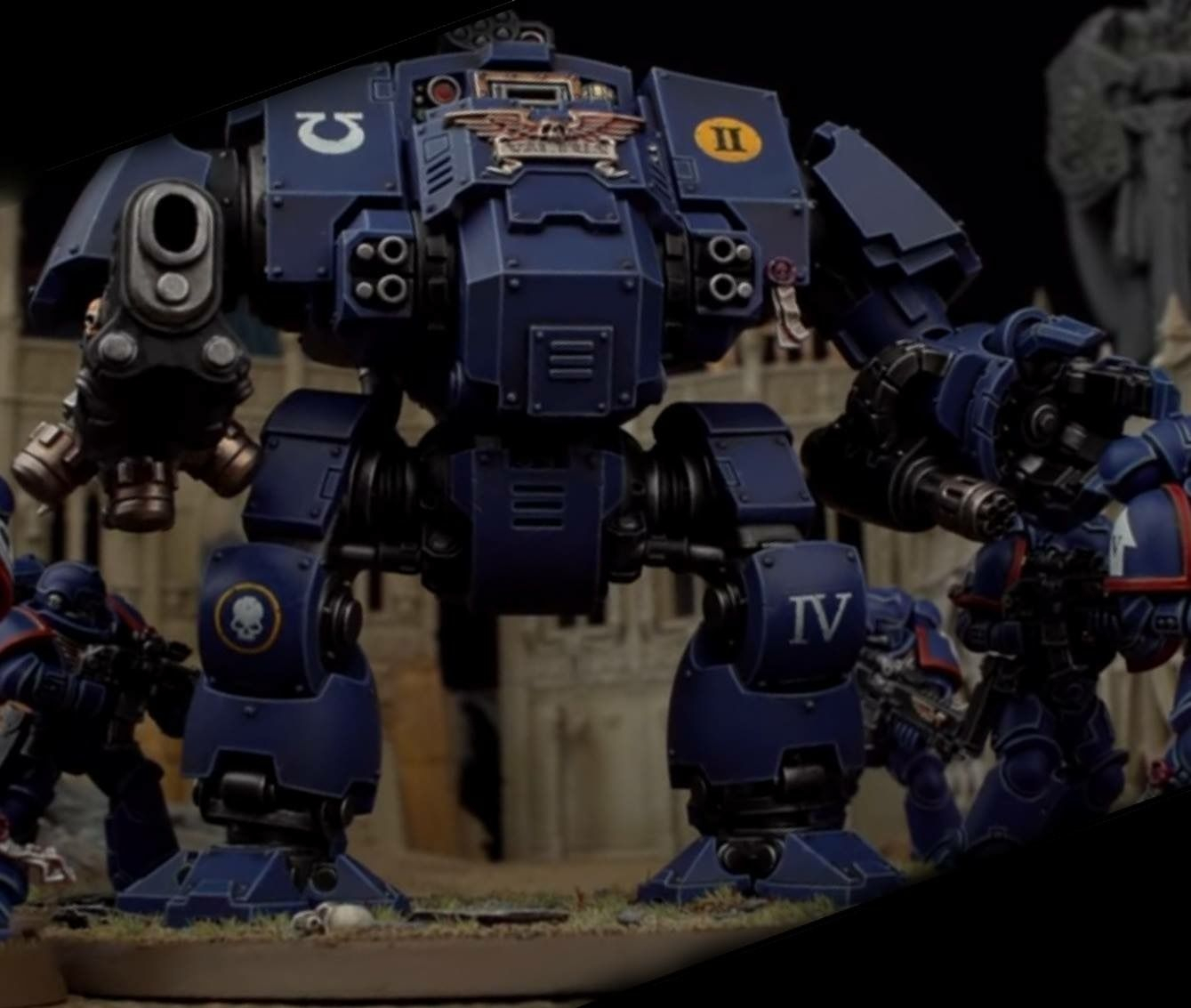 Redemptor Dreadnought | Warhammer 40K, Warhammer Art intérieur 40K Dreadnaught