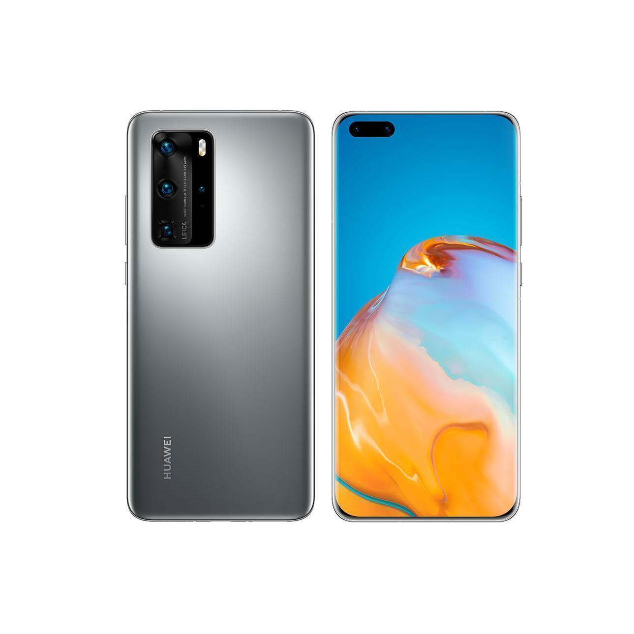 Refurbished Huawei P40 Pro 256 Gb - Silver - Unlocked destiné Huawei P40