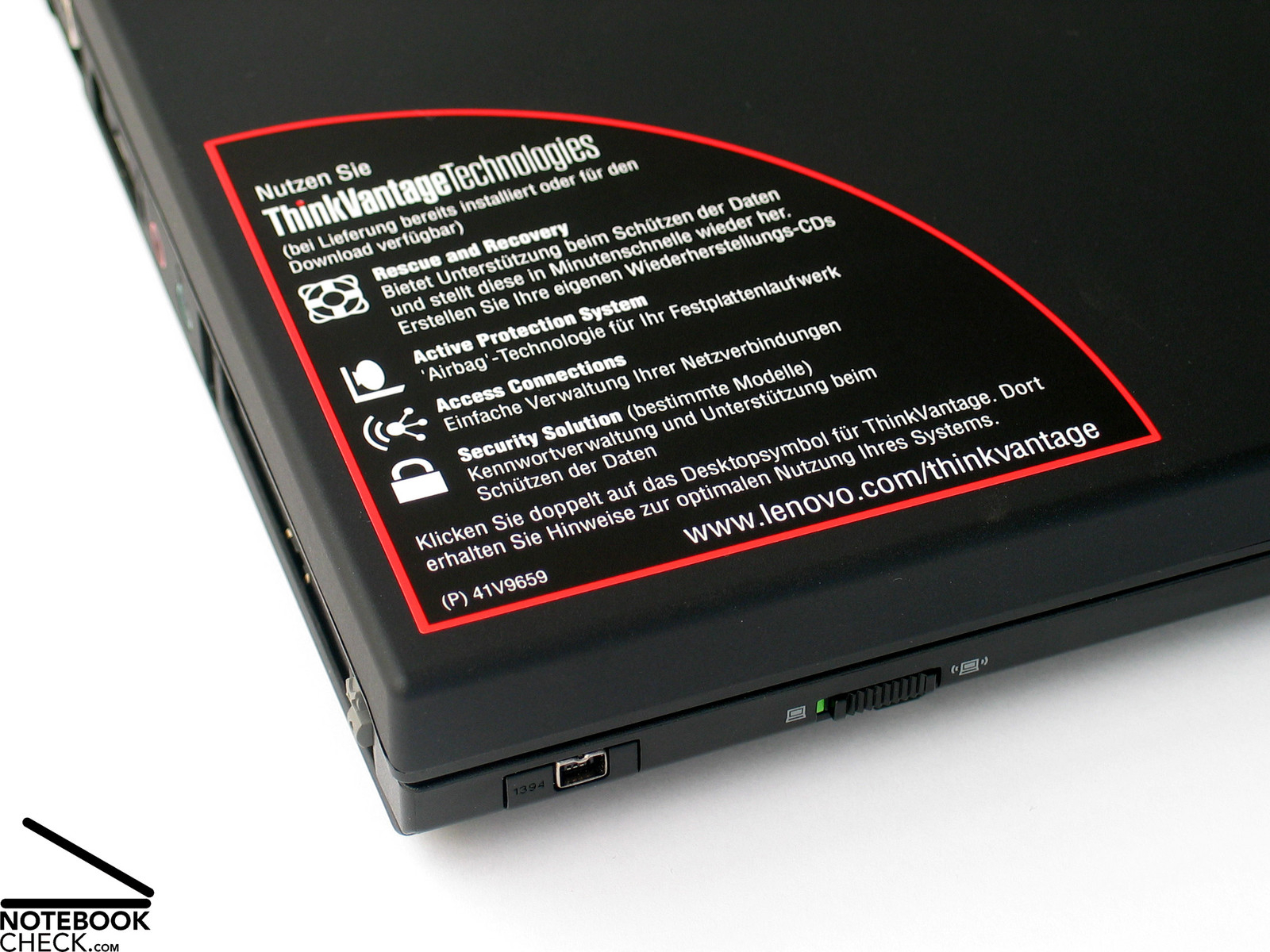 Review Lenovo Thinkpad T61P Notebook - Notebookcheck serapportantà Lenovo Vantage