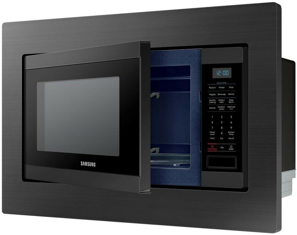 Samsung Countertop Microwave Trim Kit 29.8 In. Black tout Microwave Trim Kit