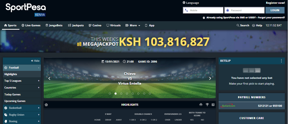 Sportpesa Mega Jackpot Results Since Jan 2021 tout Sportpesa Jackpot Prediction Sites