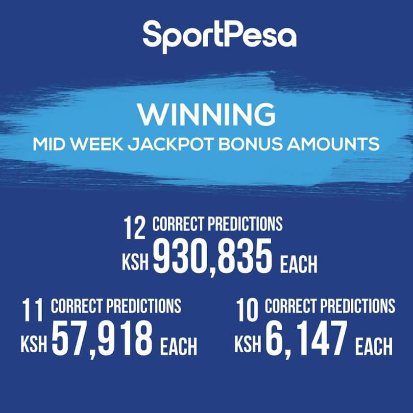 Sportpesa Midweek Jackpot Prediction This Week, Sportpesa serapportantà Betting Tips Mega Jackpot Prediction