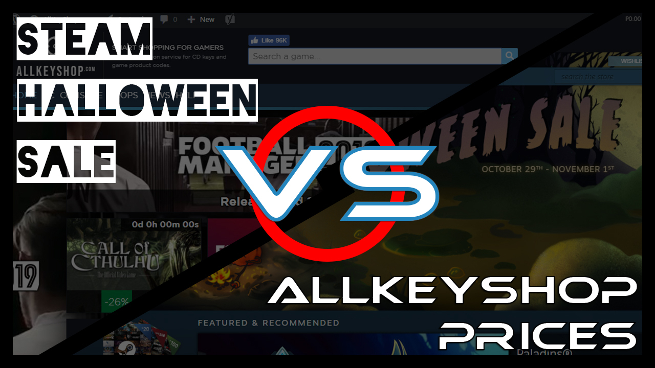 Steam Halloween Sale Gegen Allkeyshop-Preise - Cd-Keys Und dedans All Key Shop