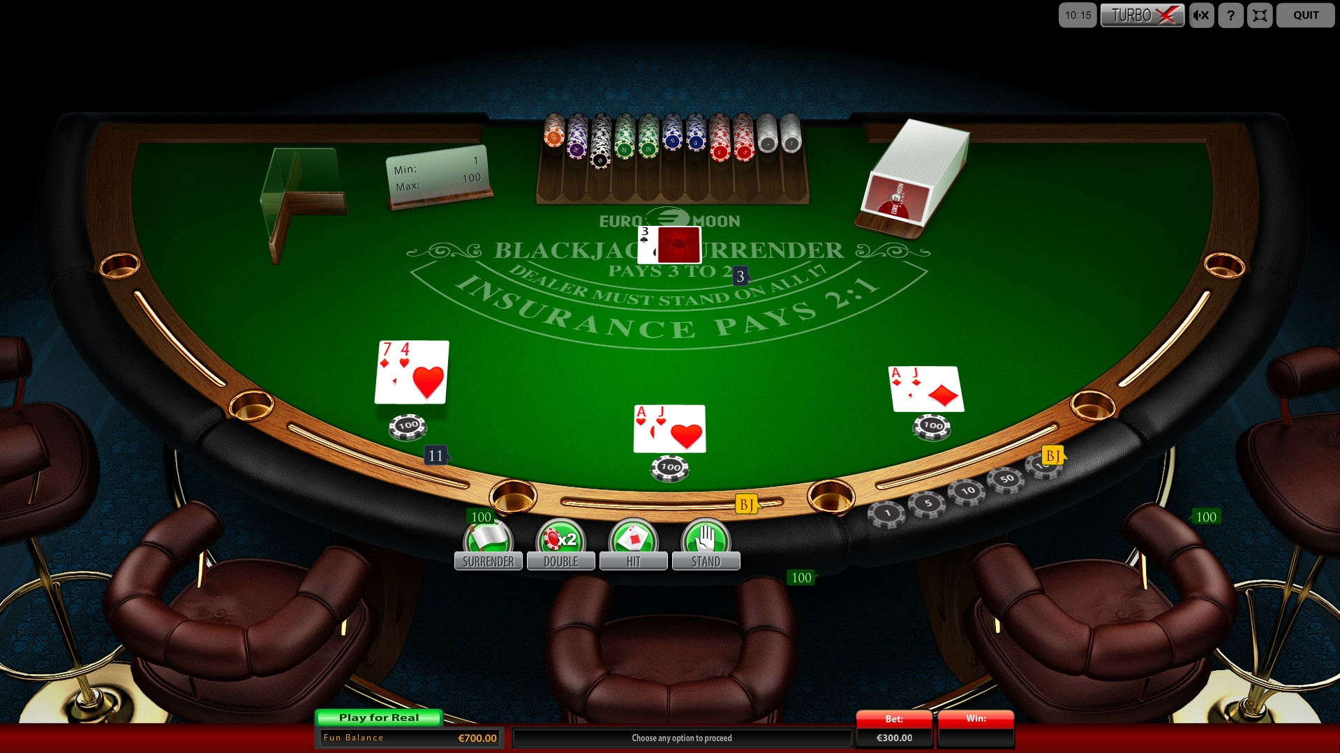 Surrender Blackjack: Online Casino Game From Gamescale serapportantà Blackjack Tutorial
