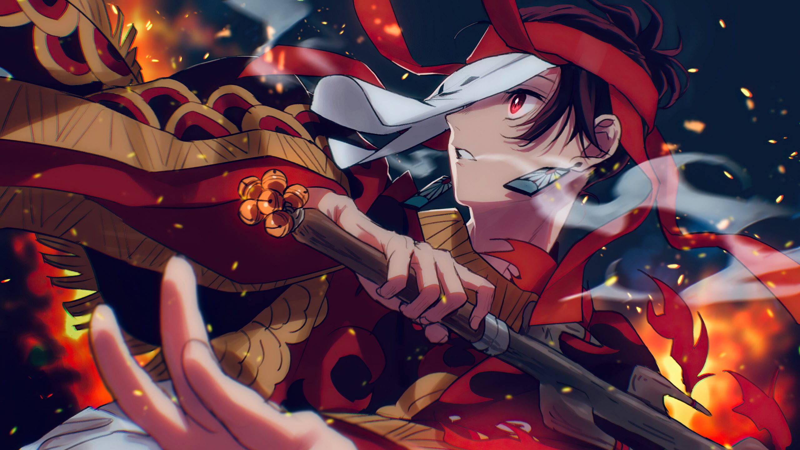 Tanjiro Kamado From Demon Slayer Anime Wallpaper 4K Ultra destiné Tanjiro Kamado Hd Wallpaper