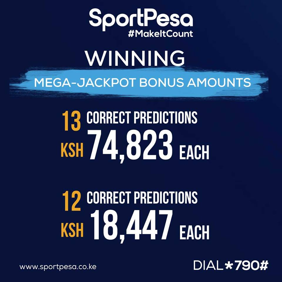 The Latest Sportpesa Mega Jackpot All Results Yesterday concernant Sportpesa Mega Jackpot Tips