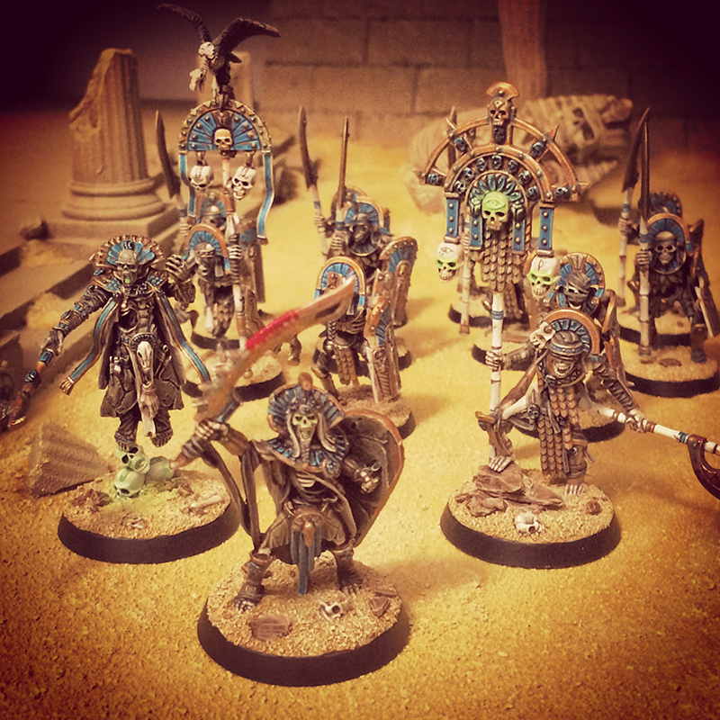 Tutorial: Rebasing Your Fantasy Models - Bell Of Lost Souls à Age Of Sigmar Tomb Kings