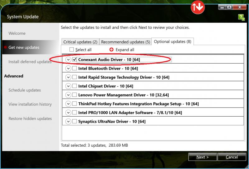 Using The Lenovo System Update Tool | It Services avec Lenovo System Update