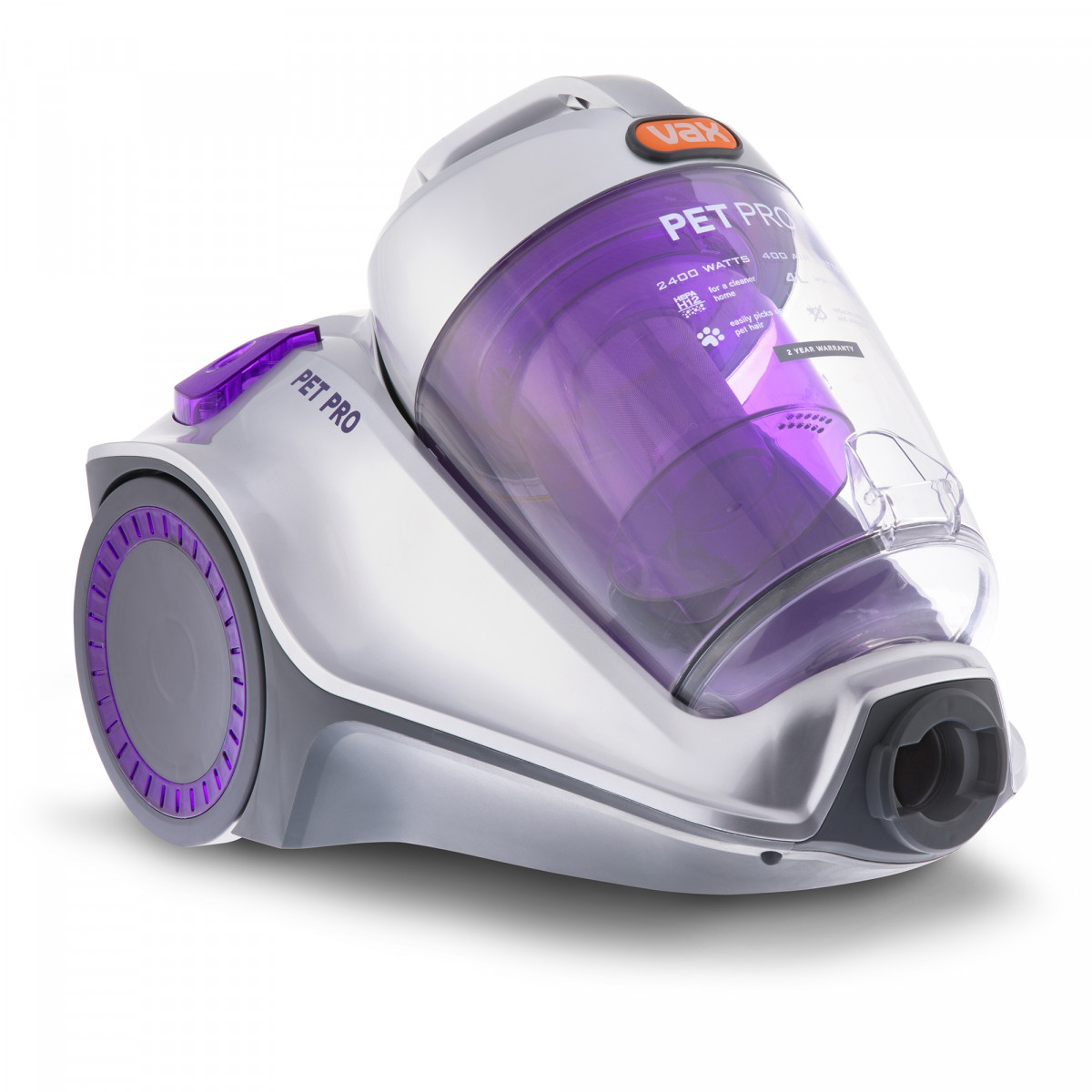 Vax Pet Pro Barrel Vacuum Cleaner | Vax Au dedans Vax Turbo Brush