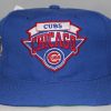 Vintage Deadstock Chicago Cubs Mlb Snapback Hat dedans Chicago Cubs Baseball Caps
