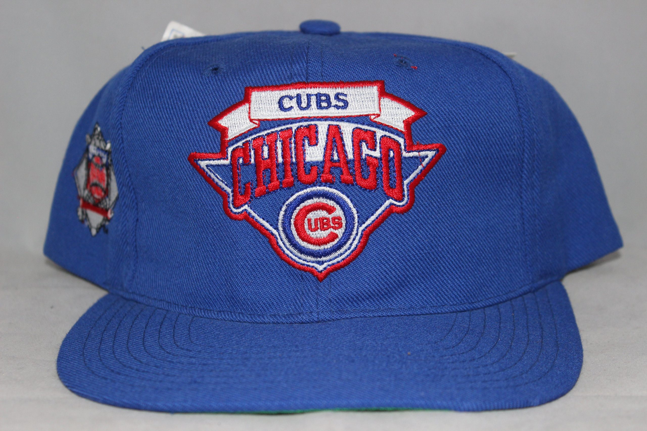 Vintage Deadstock Chicago Cubs Mlb Snapback Hat dedans Chicago Cubs Baseball Caps