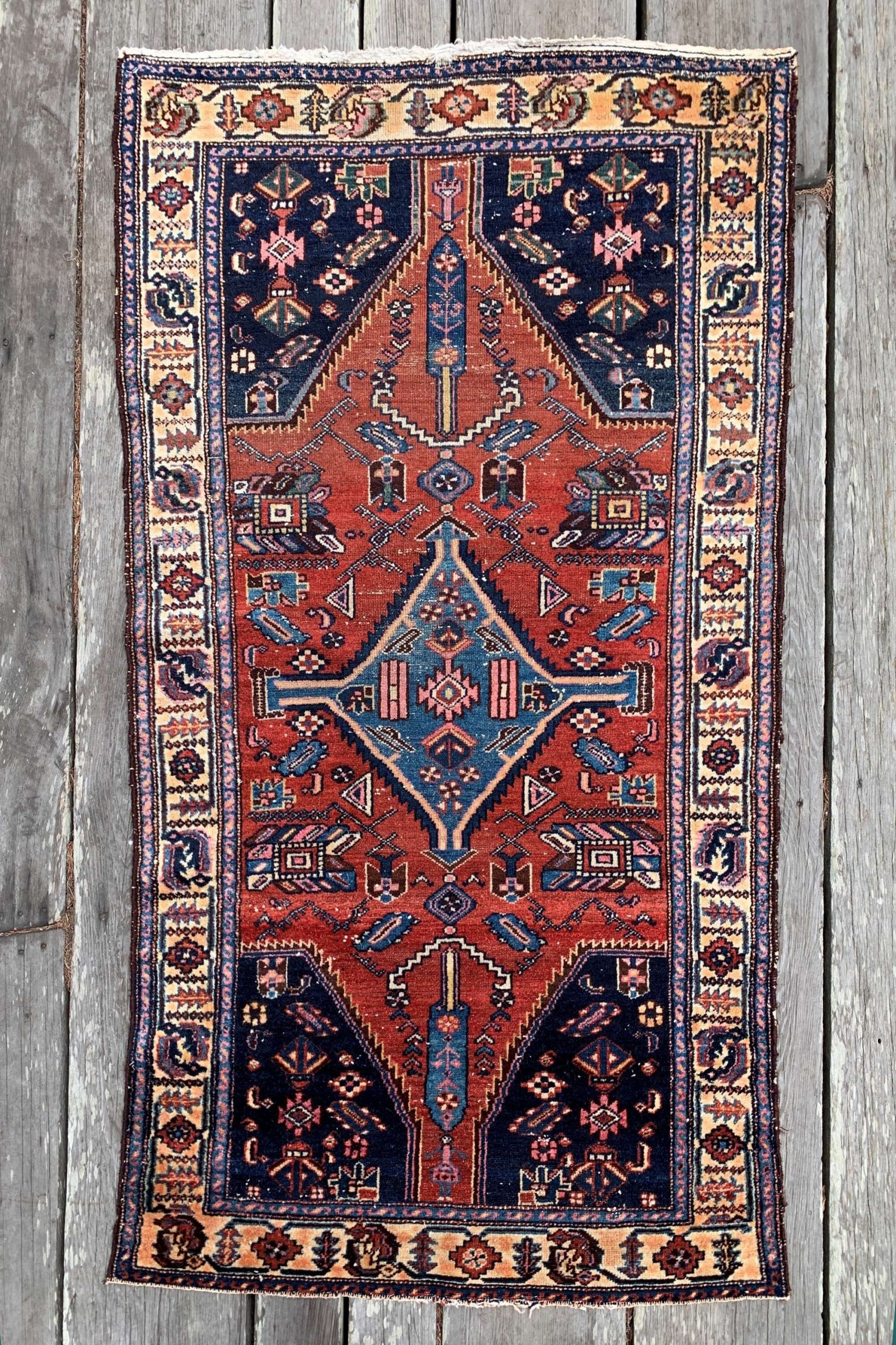 Vintage Persian Tribal Rug 3?5?X6?7? | Tribal Rug, Persian encequiconcerne Antique Tribal Rugs