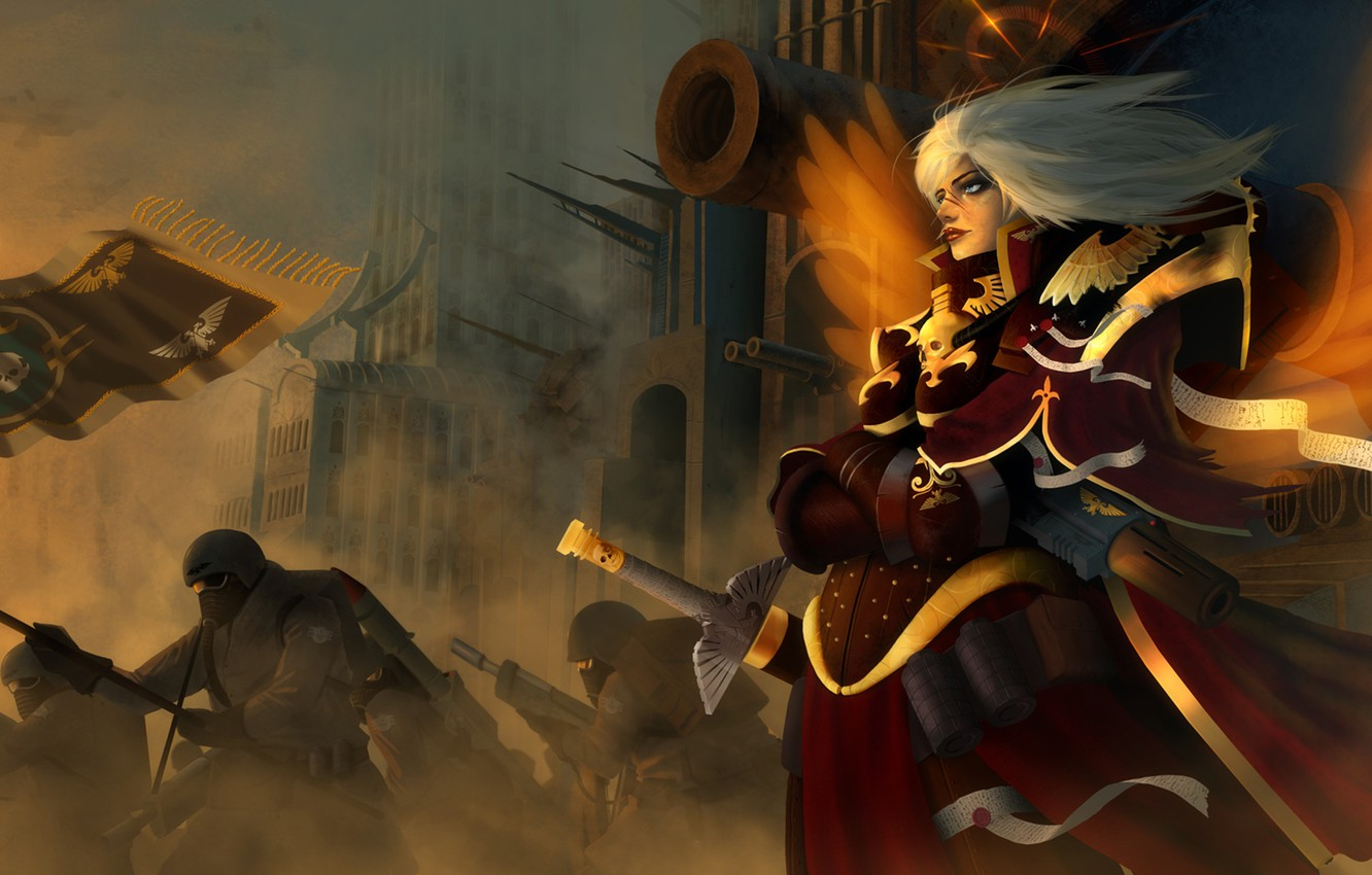 Wallpaper War, Adept Sororitas, Sisters Of Battle avec 40K Sisters Of Battle