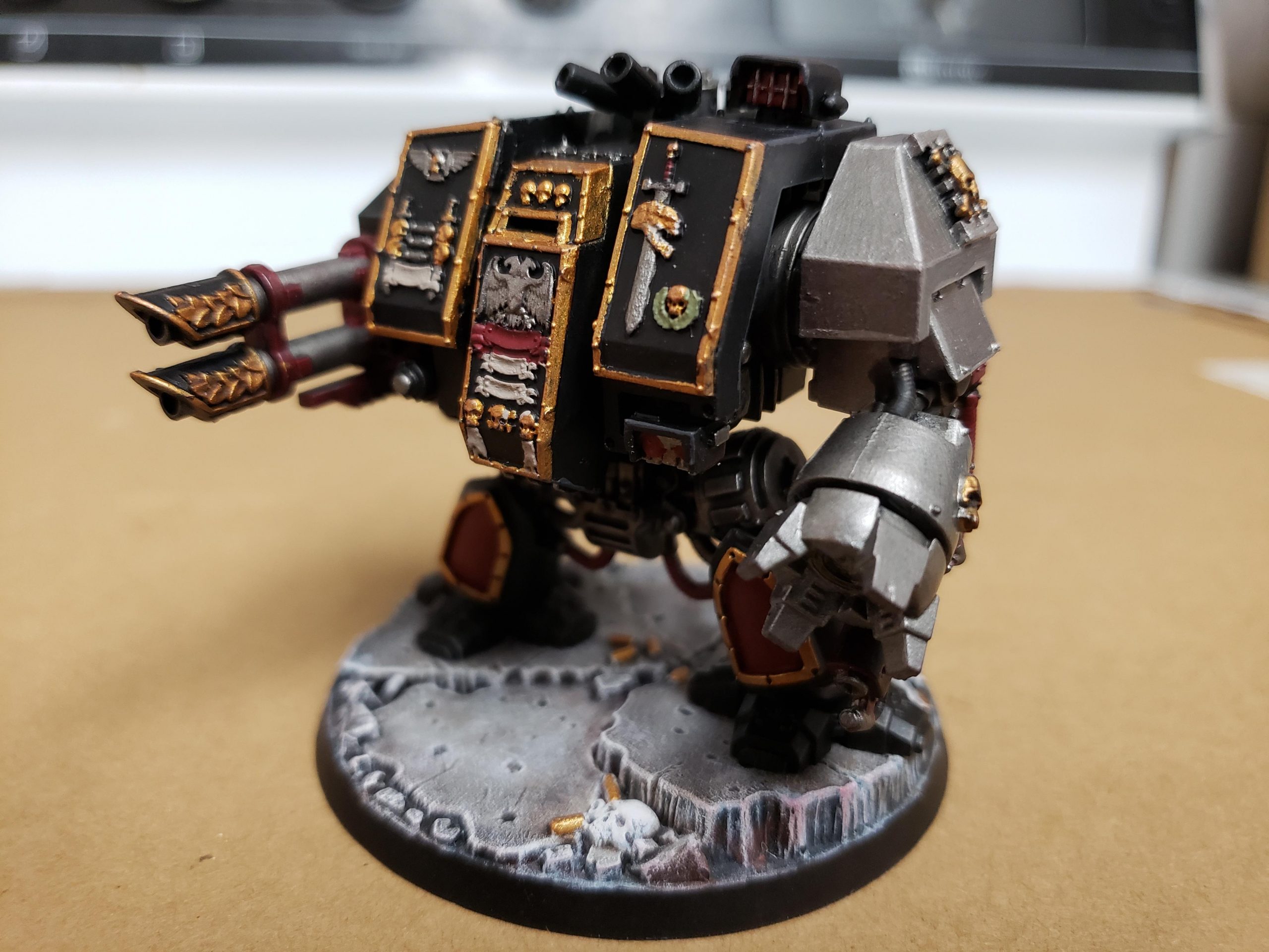 Warhammer 40K Deathwatch Venerable Dreadnought Box New à Warhammer 40K Dreadnought