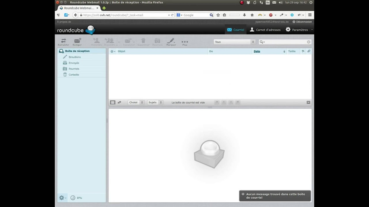 Webmail Ovh Roundcube dedans Roundcube Ovh