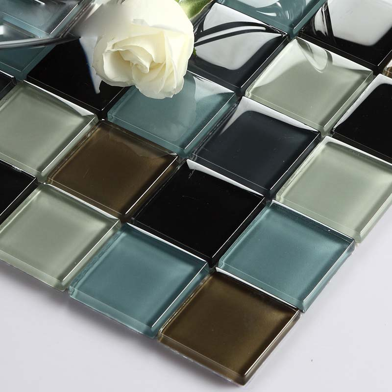 Wholesale Vitreous Mosaic Tile Crystal Glass Backsplash concernant Mosaic Tile Floor