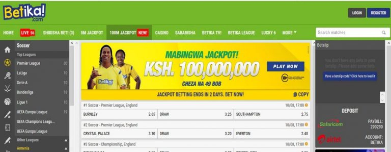 24Th &amp;amp; 25Th August Betika Mabingwa Jackpot Predictions tout Betika Prediction Jackpot